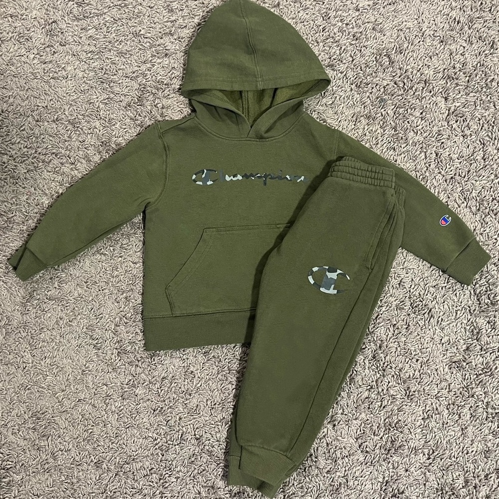 Champion hoodie with matching sweatpants